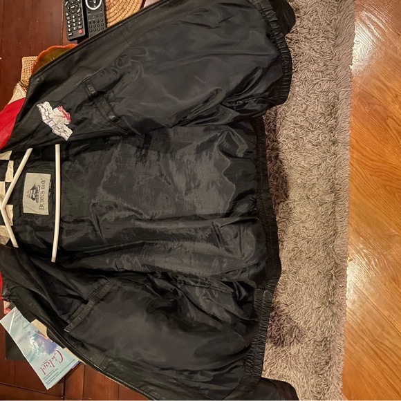 GM Good-wrench Service Racing Leather Jacket Vintage - Picture 4 of 5